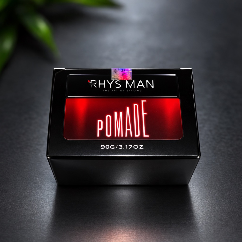 RHYS MAN Pomade 90g – Strong Hold Hair Styling | Brand New